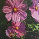 Cosmos - acrylic on canvas